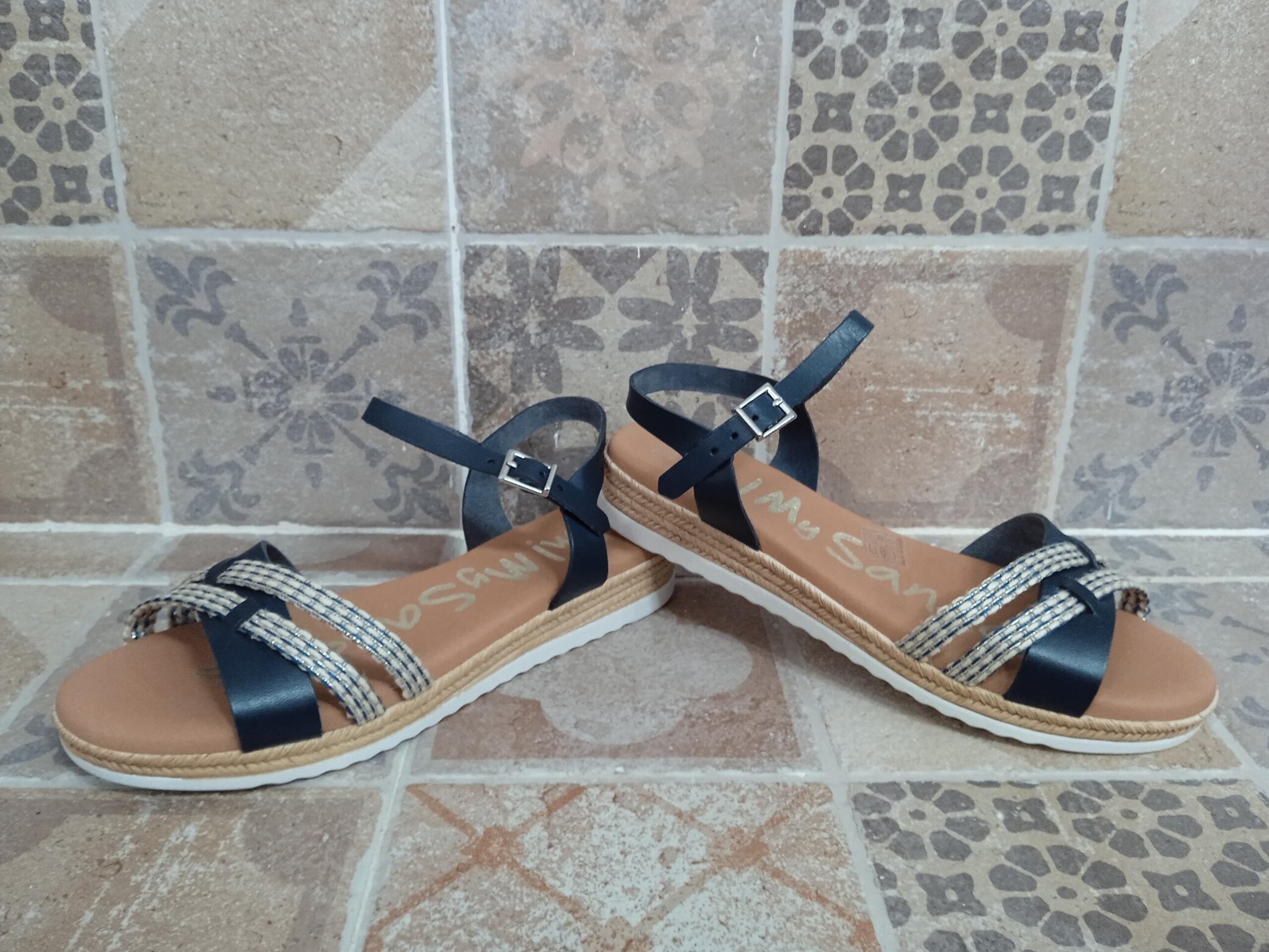 Sandalia piel gel mujer - 2