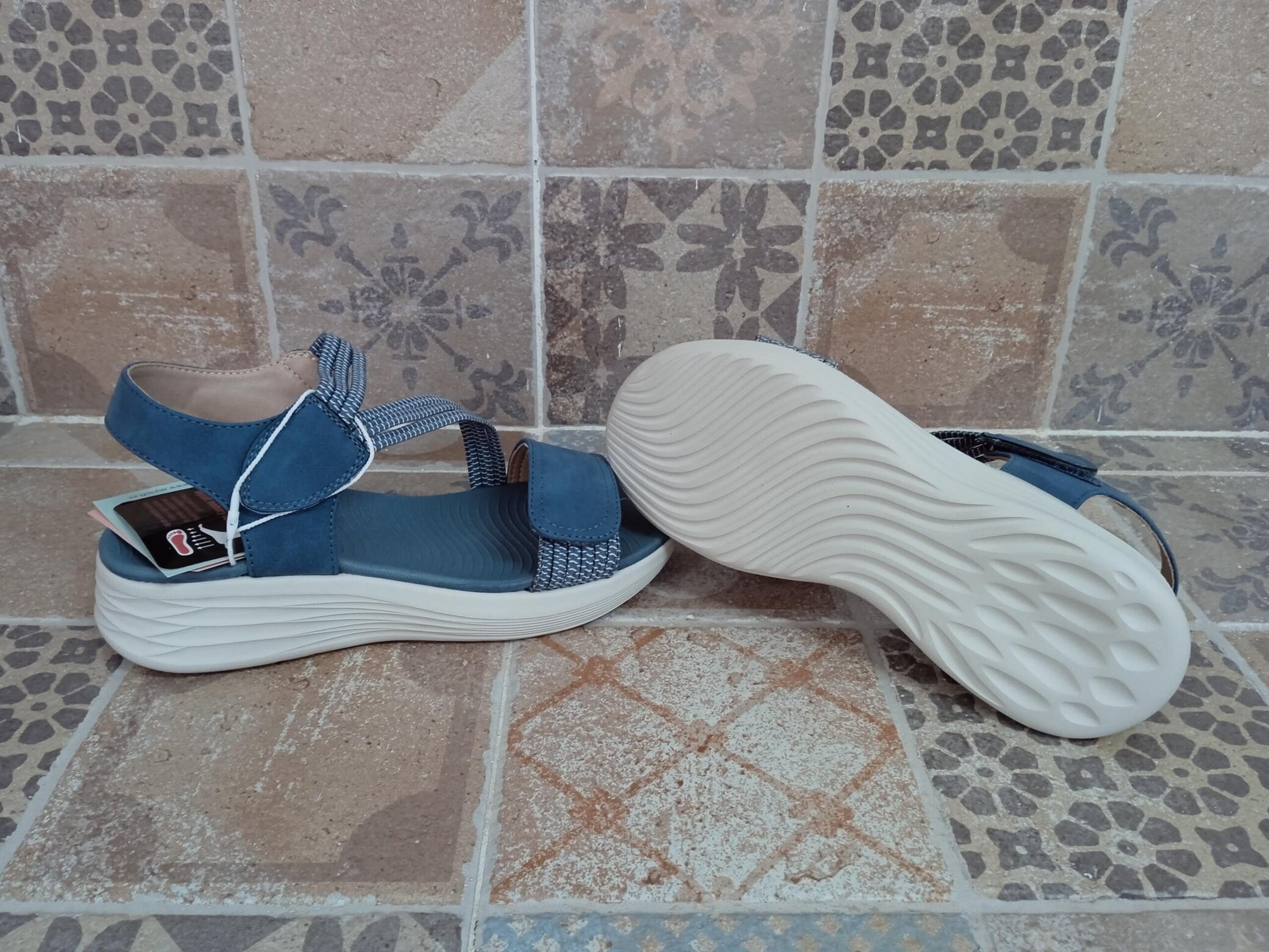 Sandalia velcro mujer - 4