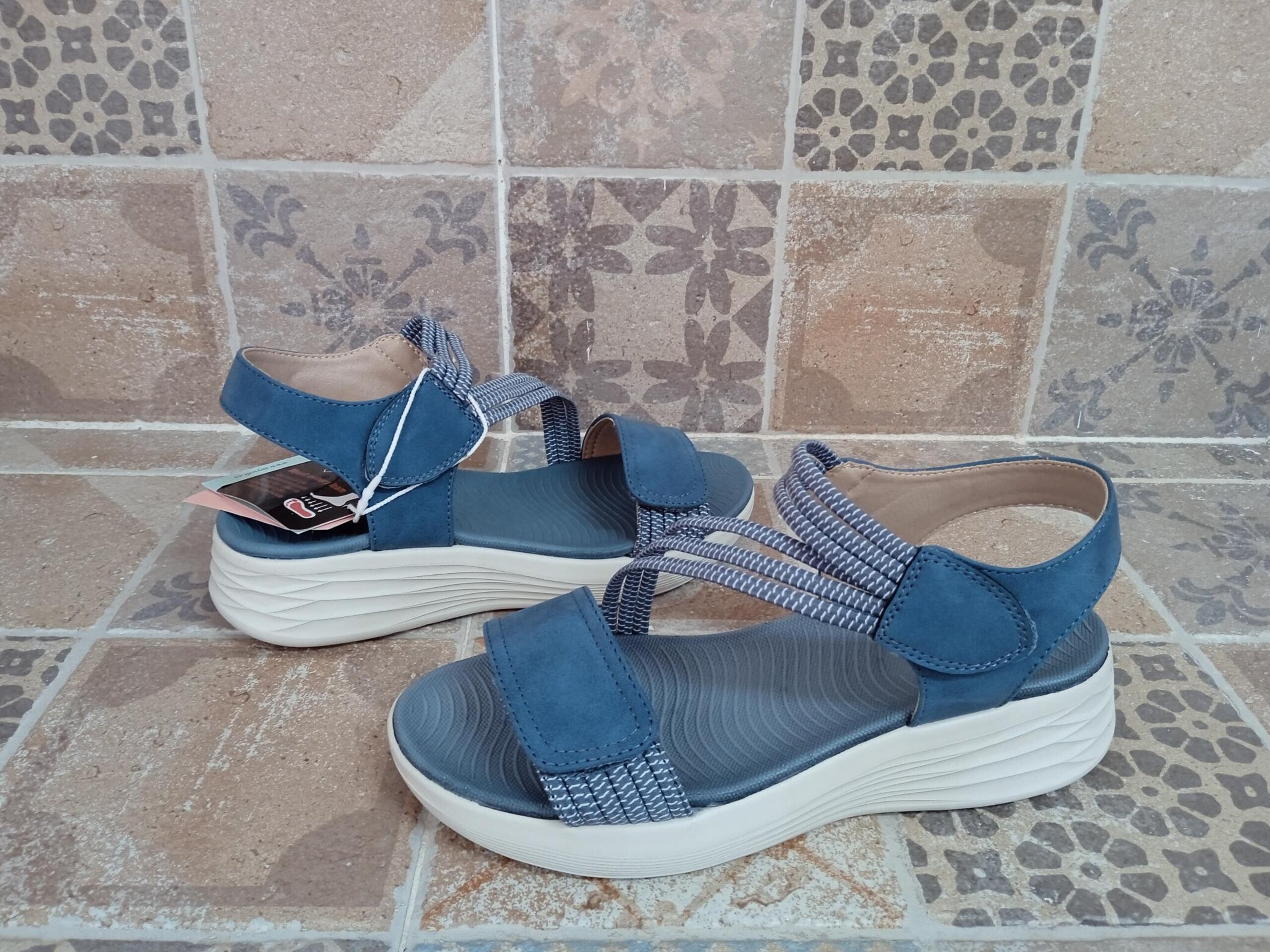 Sandalia velcro mujer - 5