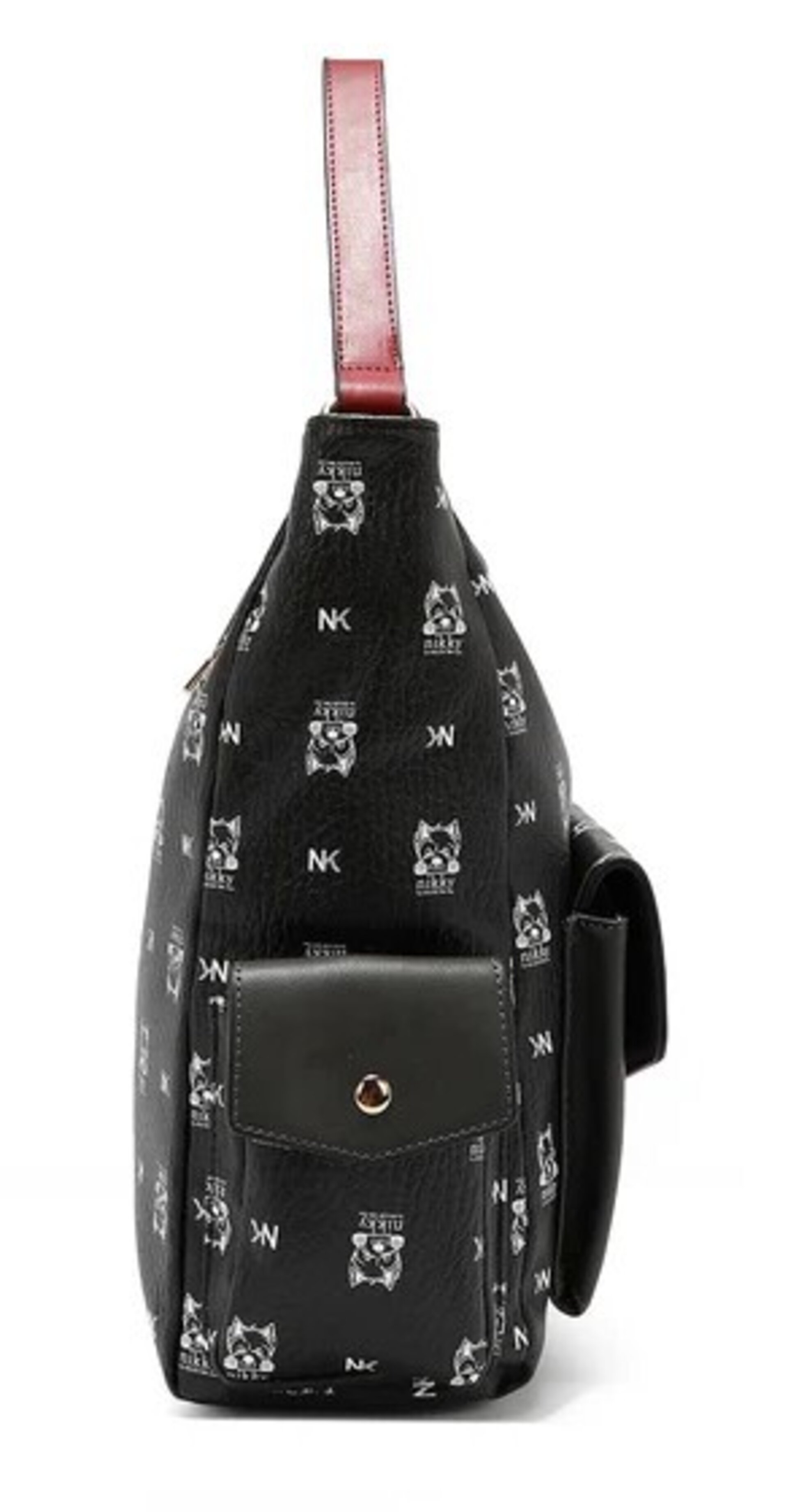 BOLSO DE MANO (NIKKY ENCUENTRA MIAU - NEGRO) - 5