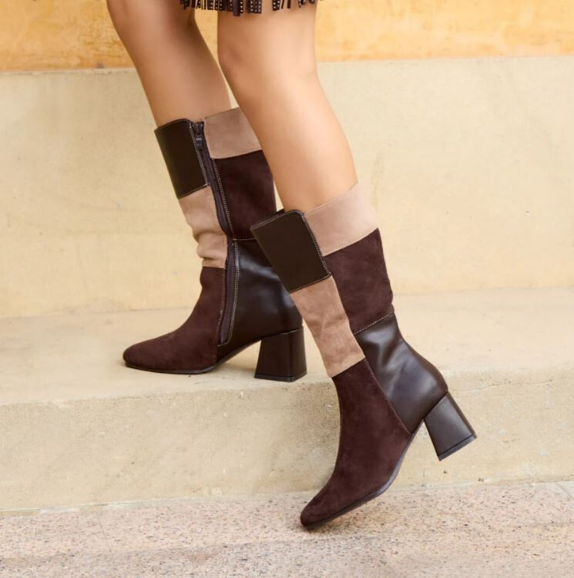 BOTA MUJER MEDIA CAÑA - 2