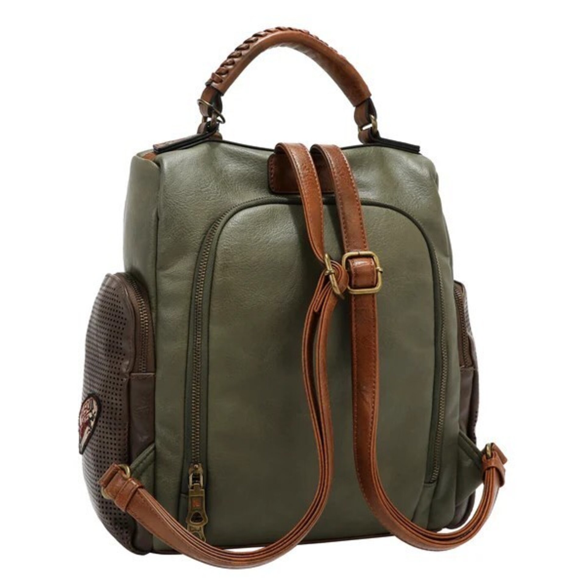 MOCHILA VINTAGE CON PARCHE - 8