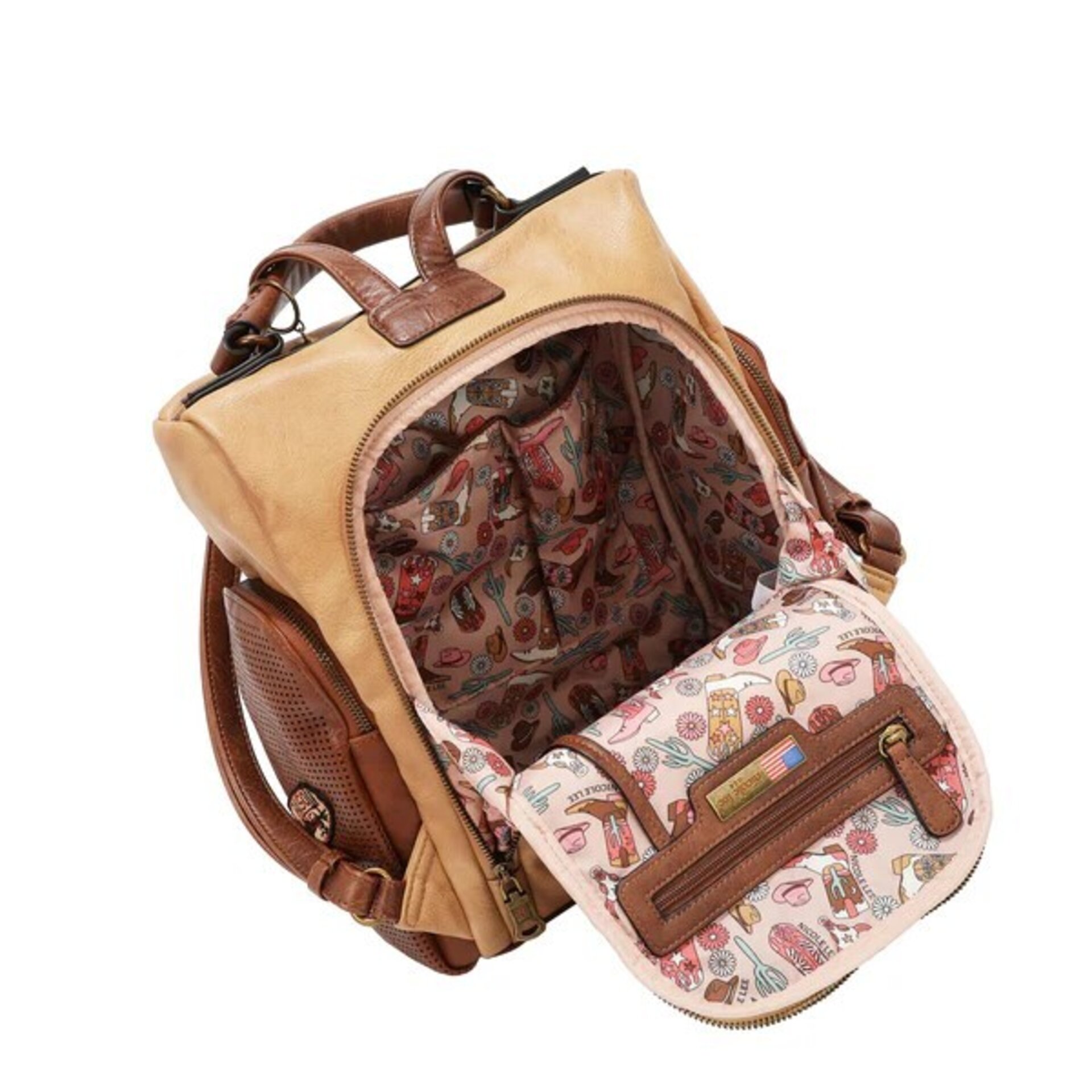 MOCHILA VINTAGE CON PARCHE - 11