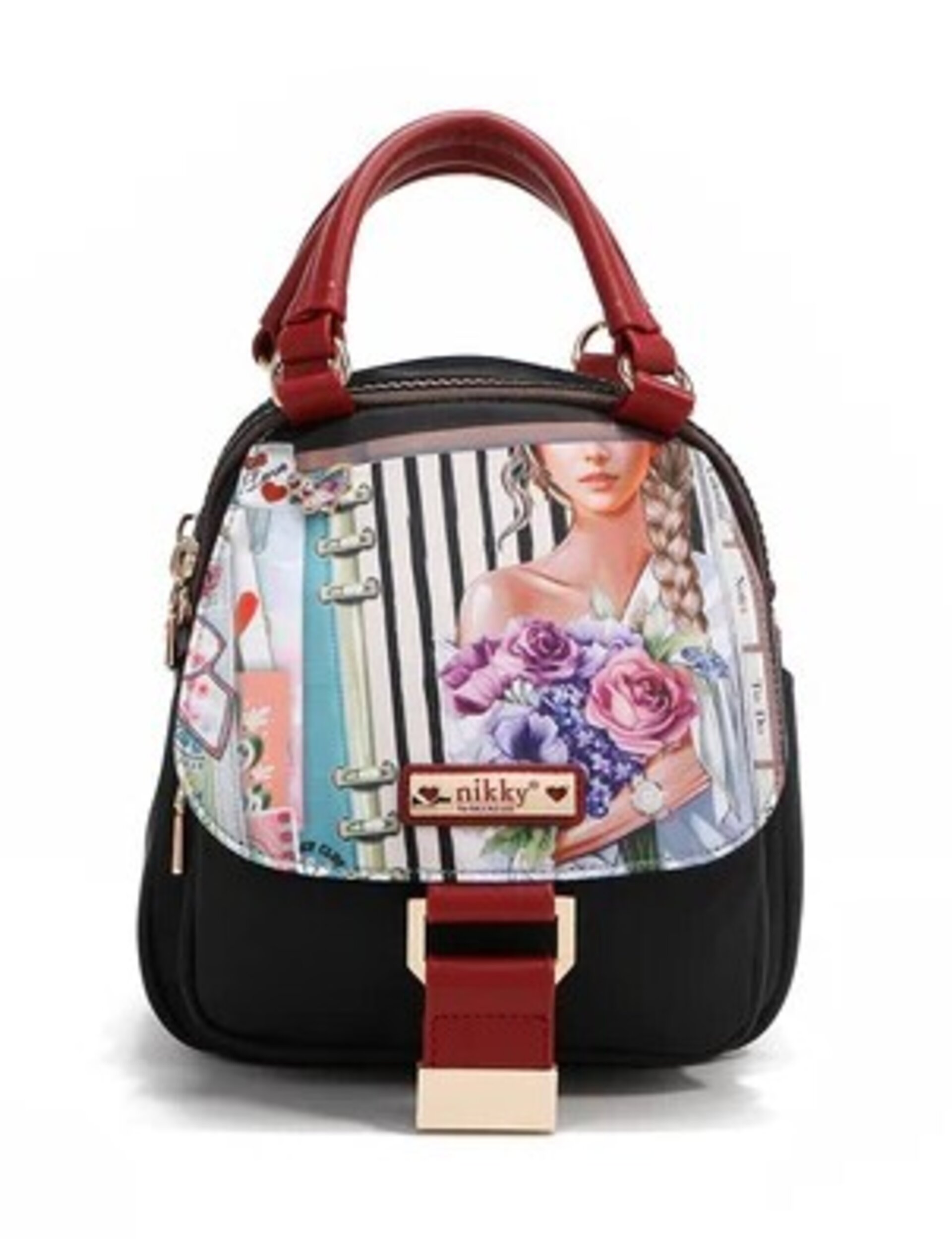 MOCHILA / BANDOLERA DE NYLON (NOSTALGIA) - 1