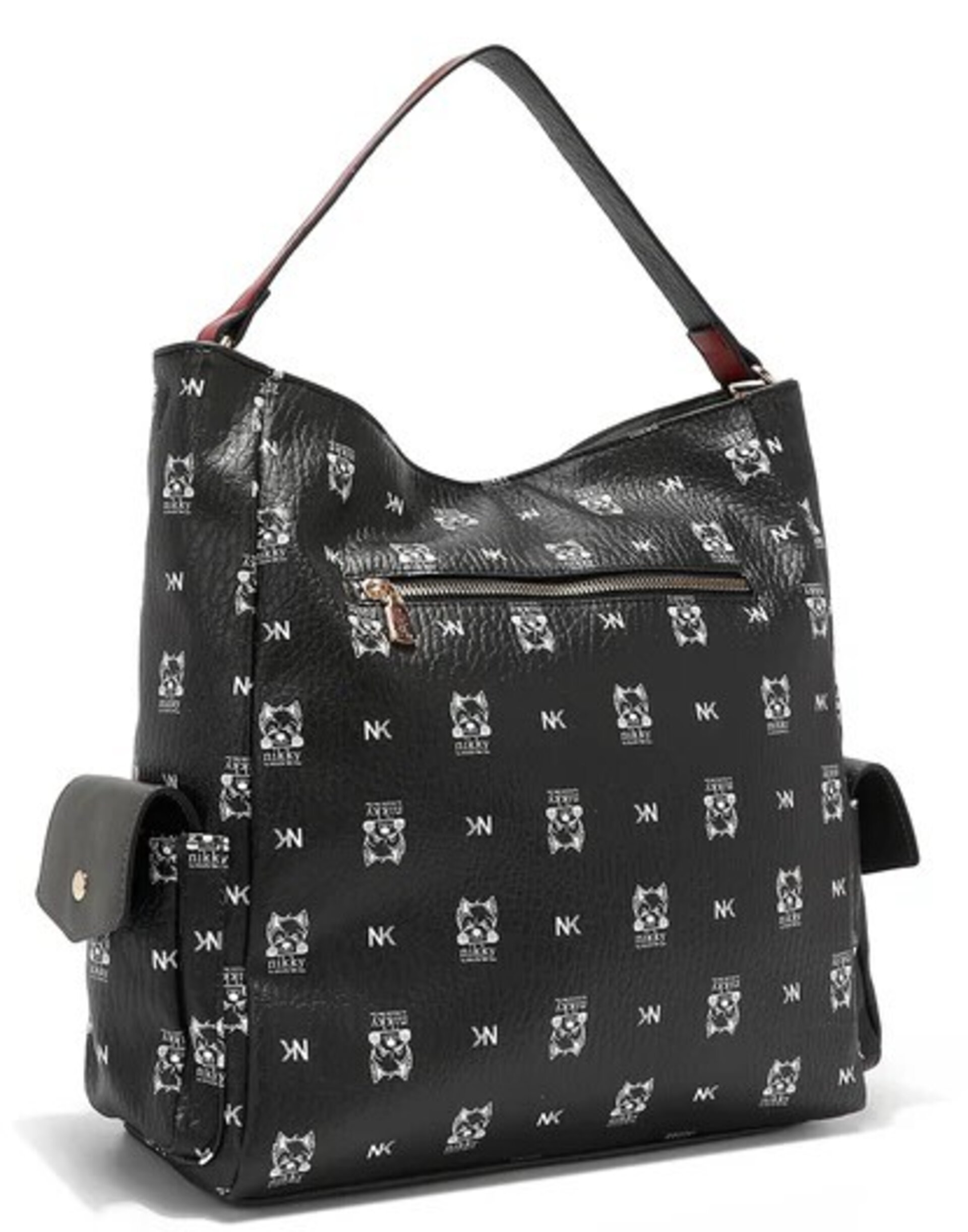 BOLSO DE MANO (NIKKY ENCUENTRA MIAU - NEGRO) - 6