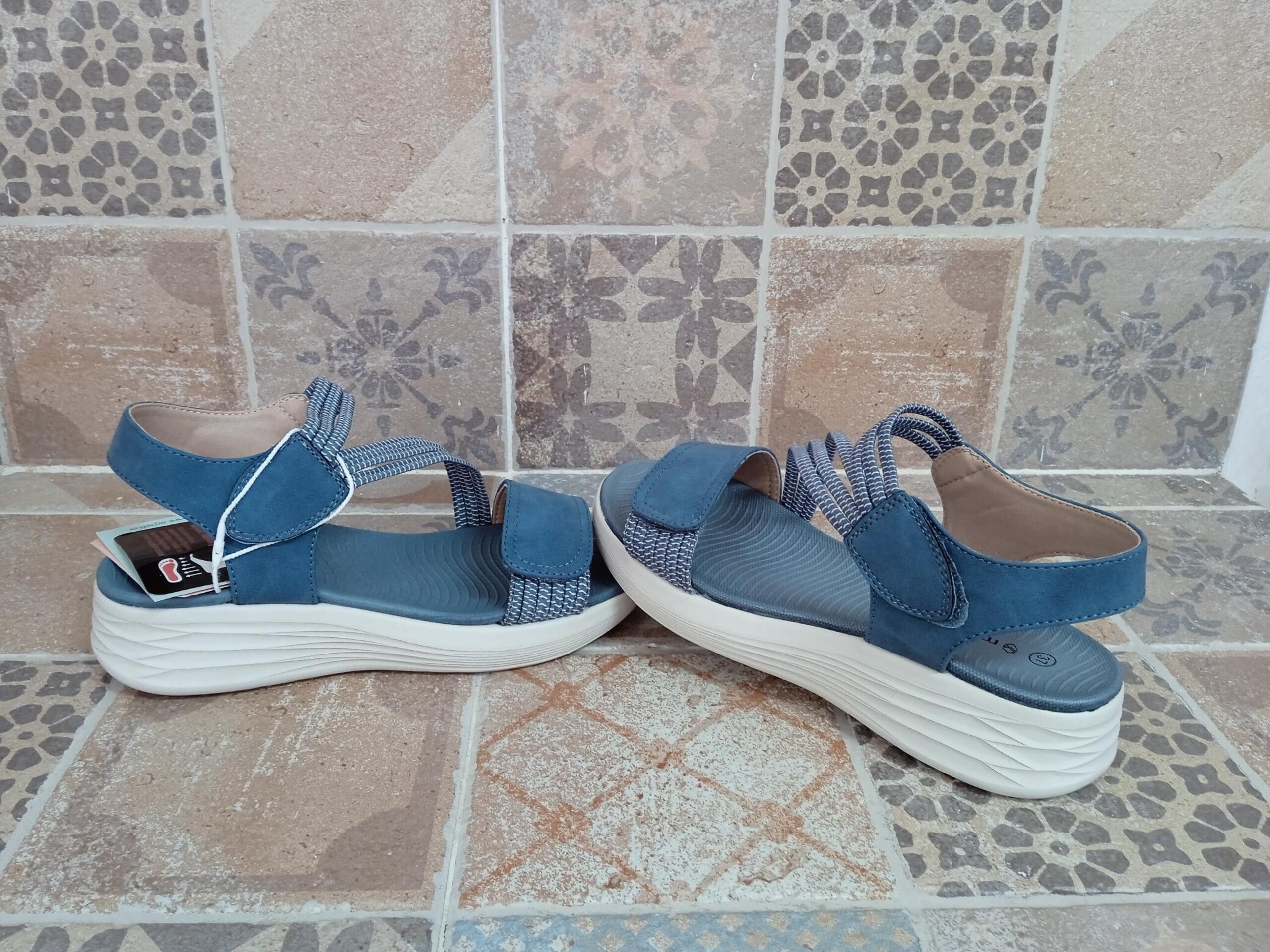 Sandalia velcro mujer - 6