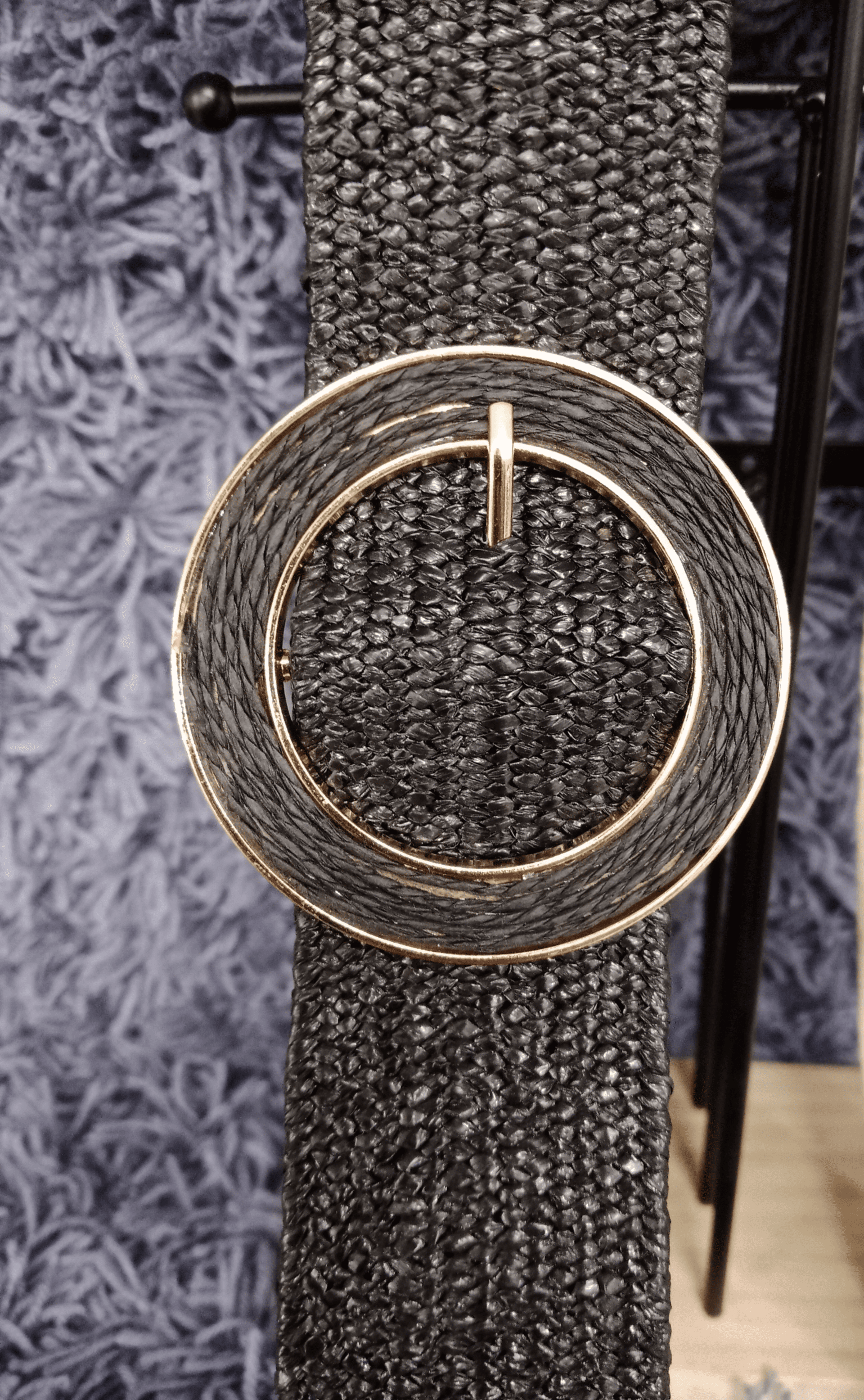 CINTURON ELASTICO DE RAFIA - 2