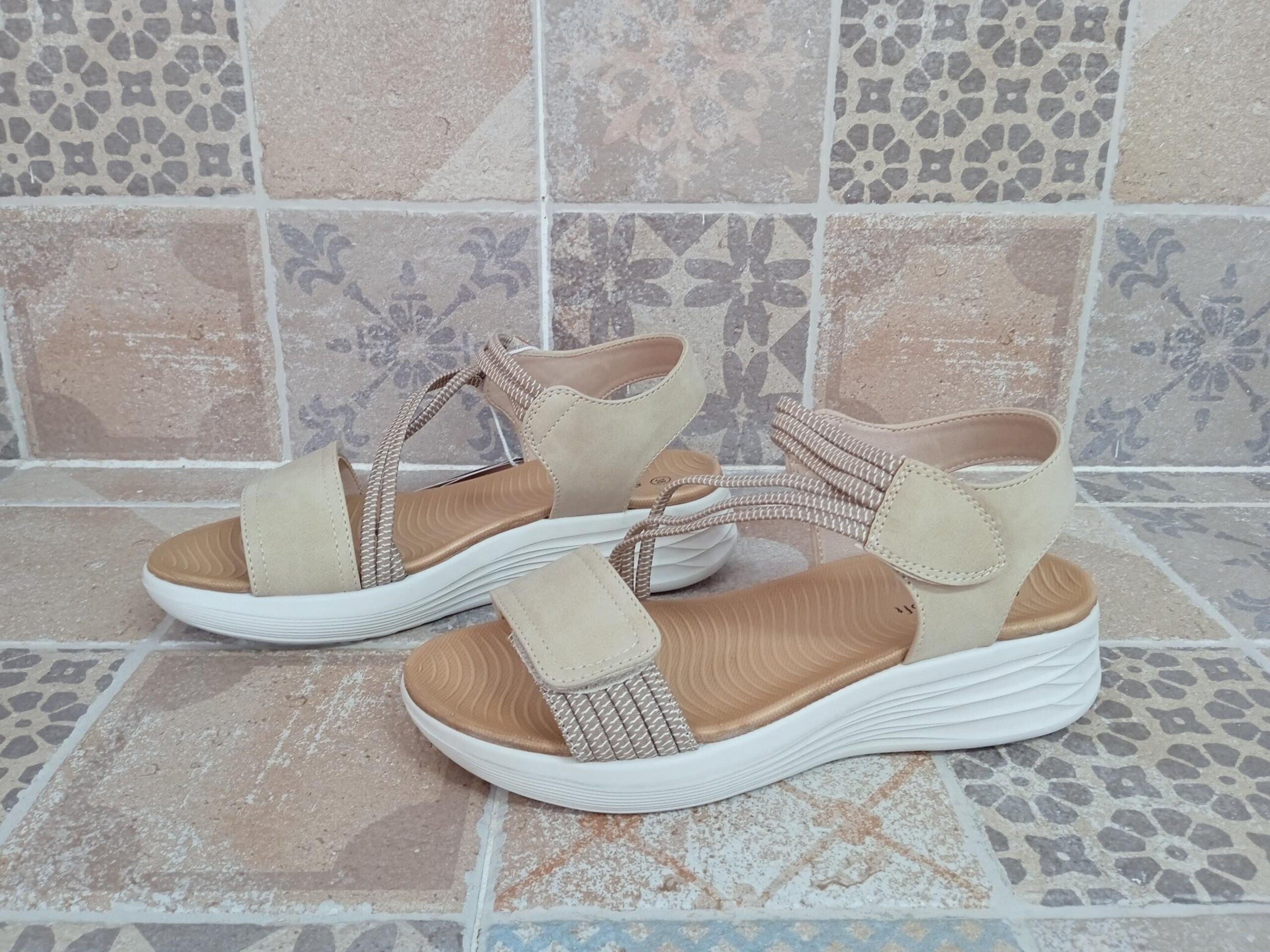 Sandalia velcro mujer - 2