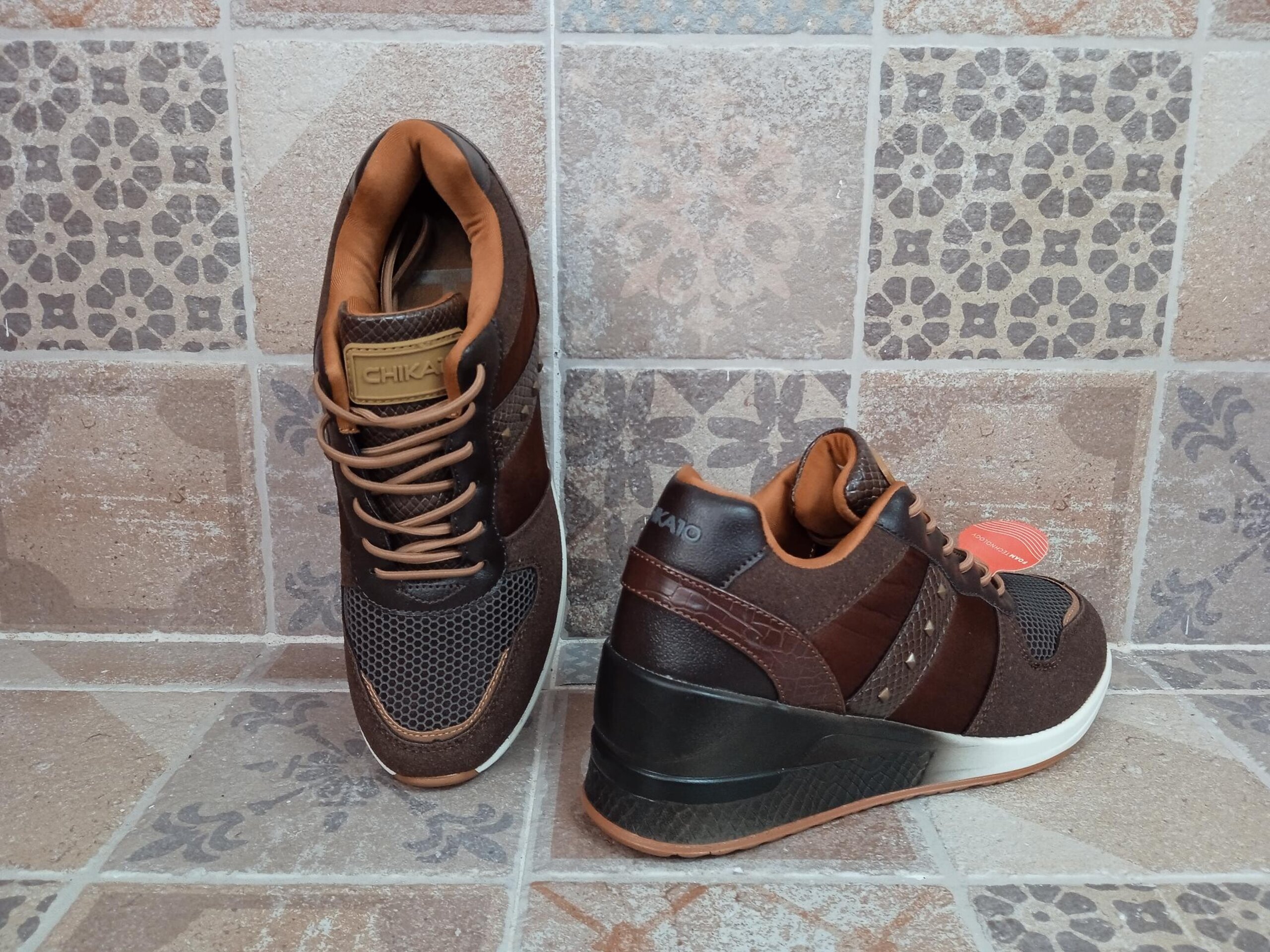 Sneaker mujer cuña - 3