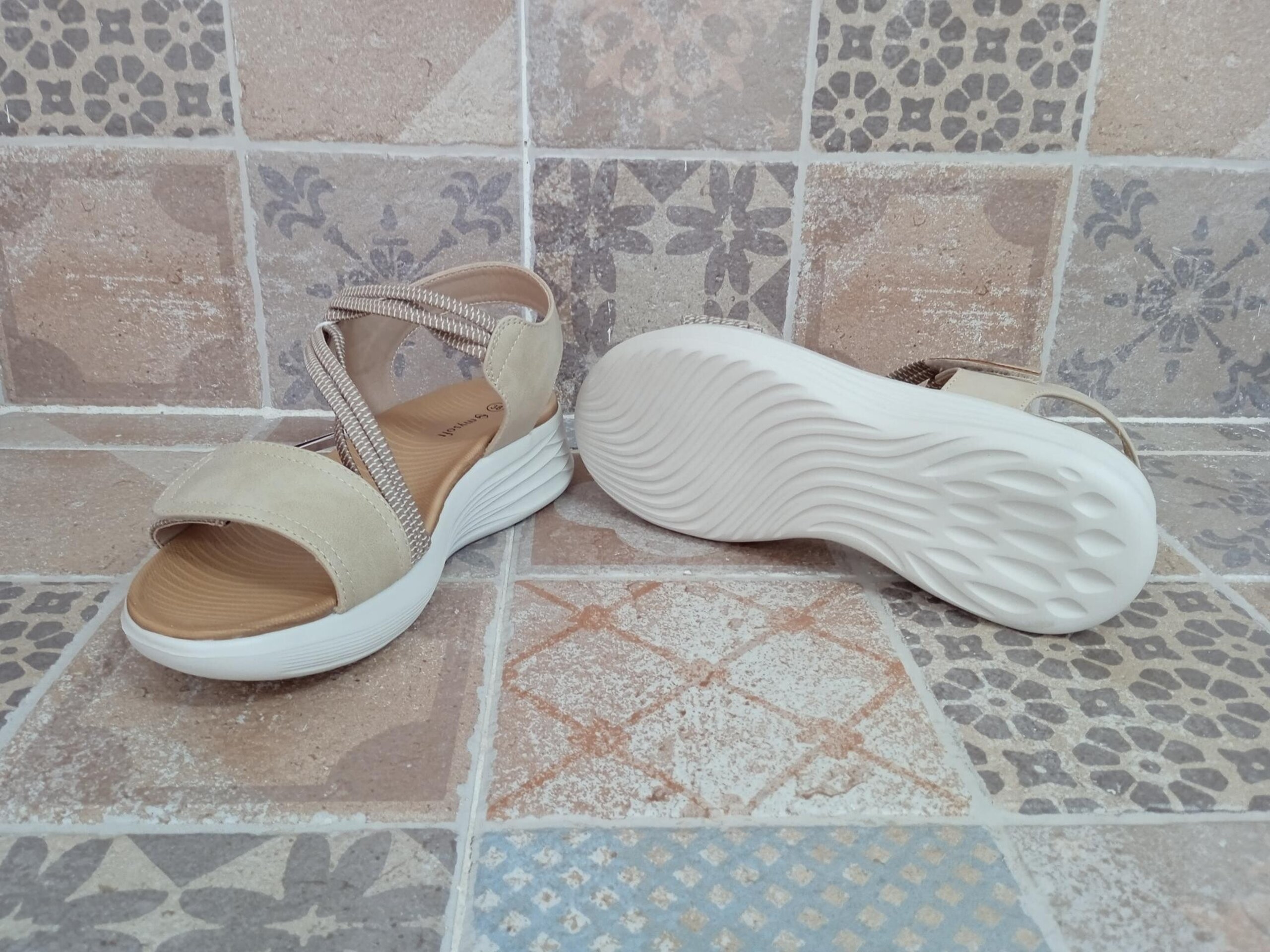 Sandalia velcro mujer - 3